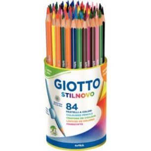 Achetez Pot de 84 crayons de couleur Stilnovo assortis F51650000 STILNOVO GIOTTO pas cher sur Ma Ren..