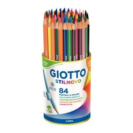 Achetez Pot de 84 crayons de couleur Stilnovo assortis F51650000 STILNOVO GIOTTO pas cher sur Ma Ren..