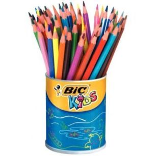 Achetez Pot de 60 crayons de couleur Evolution couleurs assortis 8412292 EVOLUTION BIC pas cher sur ..