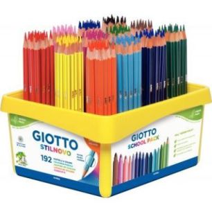 Achetez Classpack de 192 crayons de couleur Stilnovo assortis F52340000 STILNOVO GIOTTO pas cher sur..