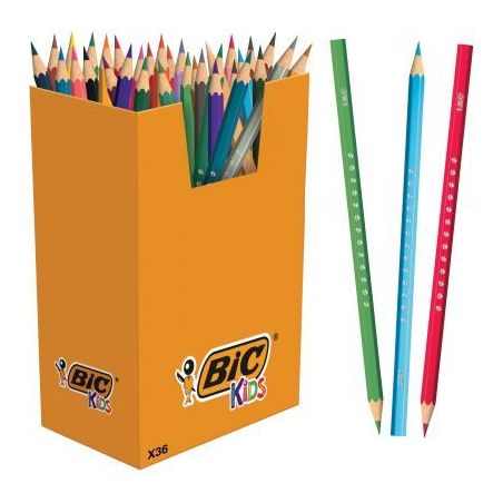 Achetez Pot de 60 crayons de couleur Smooth assortis 301908 BIC pas cher sur Ma Rentrée Scolaire
