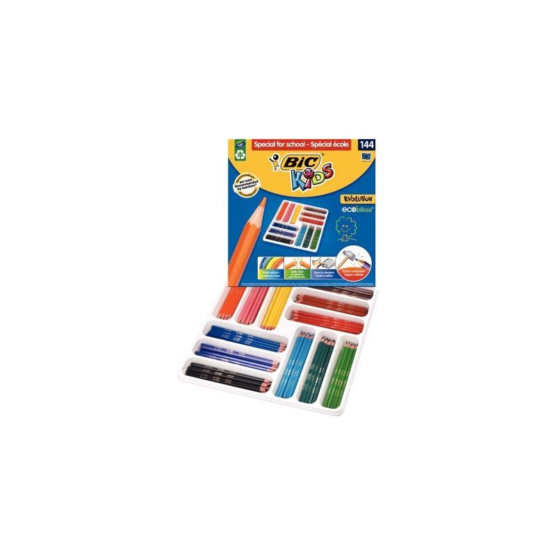Achetez Boîte Classpack de 144 crayons de couleur Évolution couleurs assorties 8878301 EVOLUTION B.. Achetez Boîte Classpack de 144 crayons de couleur Évolution couleurs assorties 8878301 EVOLUTION B..