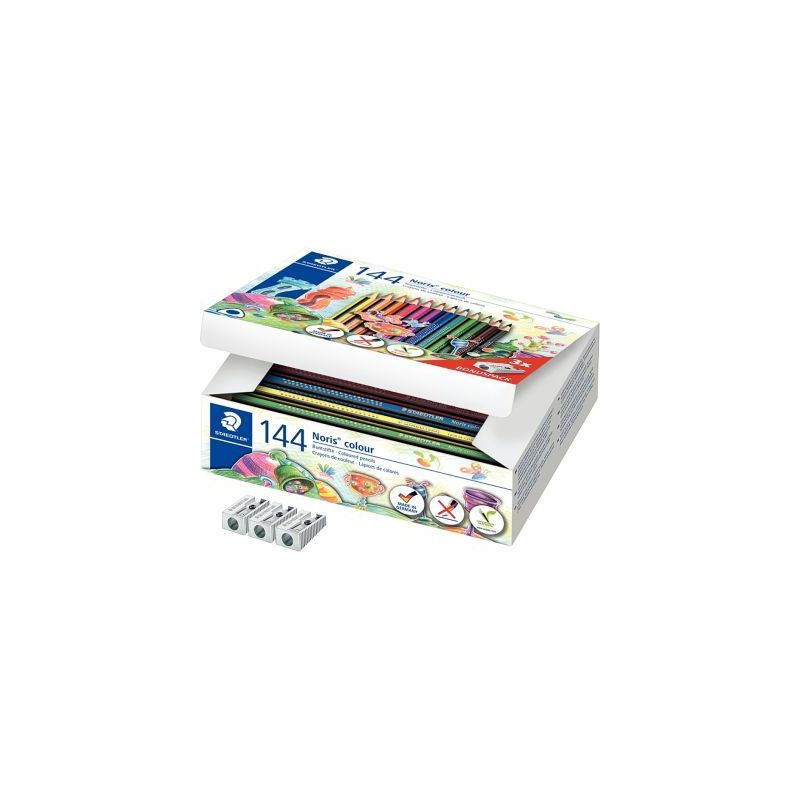 Achetez Classpack de 144 crayons de couleur Noris colour triangulaire 187C144 NORIS STAEDTLER pas ch.. Achetez Classpack de 144 crayons de couleur Noris colour triangulaire 187C144 NORIS STAEDTLER pas ch..