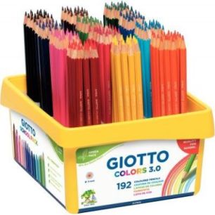 Classpack de 192 crayons de couleur Giotto Colors 3.0 F523300 GIOTTO