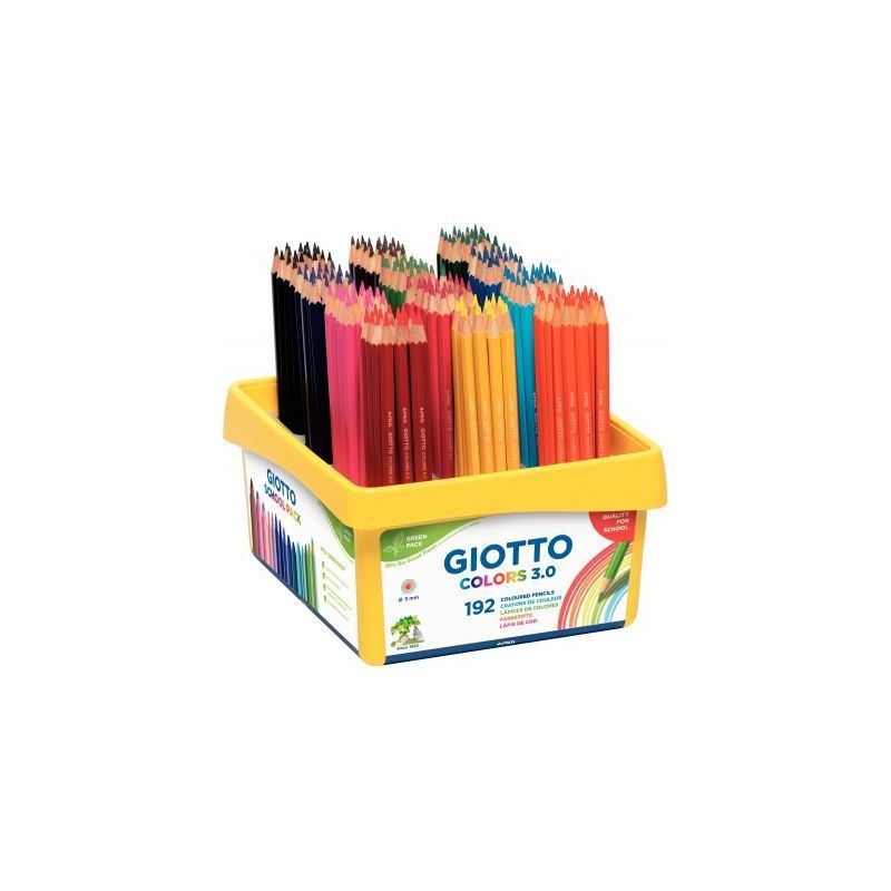 Achetez Classpack de 192 crayons de couleur Giotto Colors 3.0 F523300 GIOTTO pas cher sur Ma Rentré..