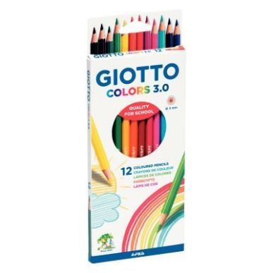 Achetez Pochette de 12 crayons de couleur Giotto Colors 3.0 F276600 GIOTTO pas cher sur Ma Rentrée ..