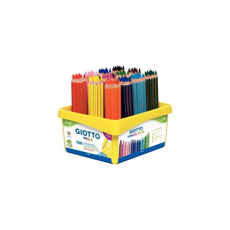 Achetez Classpack de 108 crayons de couleur Méga 5,5mm F523500 GIOTTO pas cher sur Ma Rentrée Scol.. Achetez Classpack de 108 crayons de couleur Méga 5,5mm F523500 GIOTTO pas cher sur Ma Rentrée Scol..