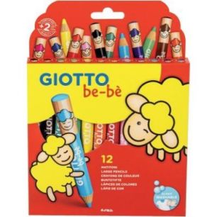 Achetez Etui de 12 crayons maxi Bébé + 1 taille crayon F46970000 GIOTTO pas cher sur Ma Rentrée S..