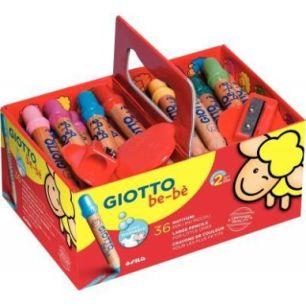 Achetez Schoolpack 36 crayons de couleurs maxi Bébé F461300 GIOTTO BEB GIOTTO pas cher sur Ma Rent..