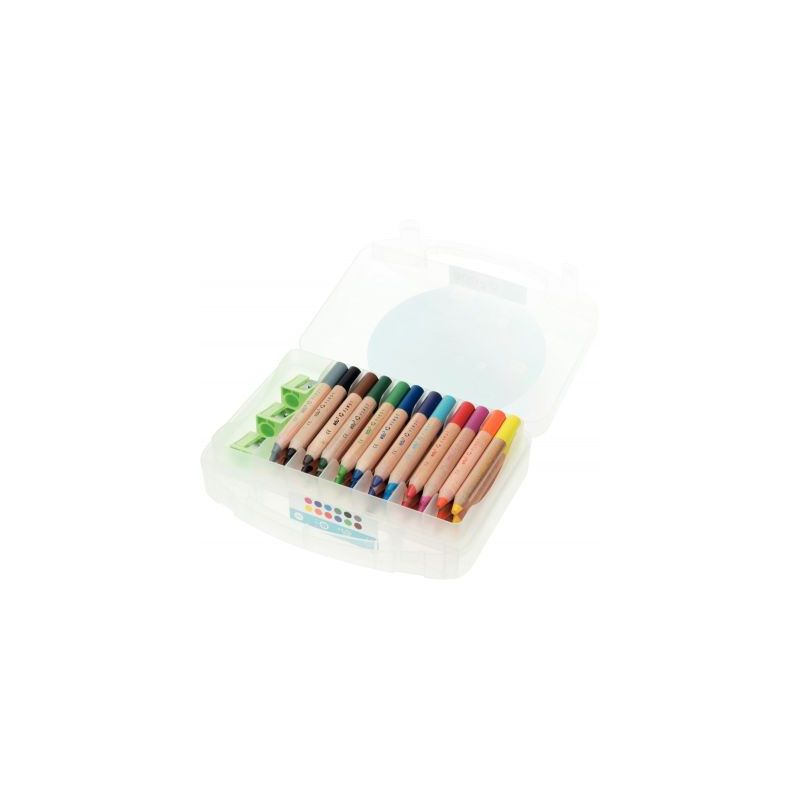 Achetez Boîte de 36 crayons de couleur First + 3 tailles-crayons 1614036 EAGLE KREA pas cher sur Ma..