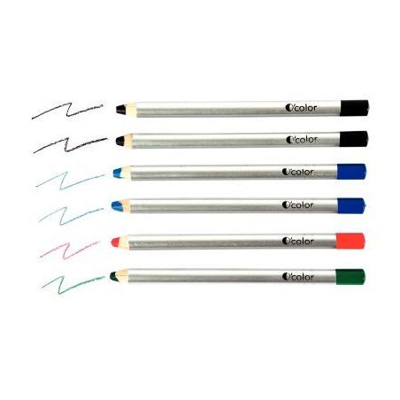 Achetez Boîte de 6 crayons O'Color 8mm assortis 1050 O'COLOR pas cher sur Ma Rentrée Scolaire