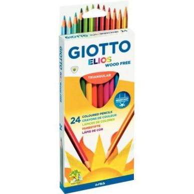 Achetez Etui de 24 crayons Elios Wood Free F275900 GIOTTO pas cher sur Ma Rentrée Scolaire
