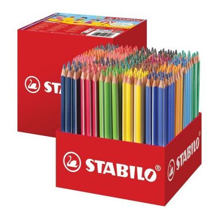 Achetez Schoolpack 270 +30 offerts crayons de couleurs Trio 203/300-02 STABILO pas cher sur Ma Rentr..