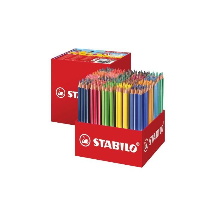 Schoolpack 270 +30 offerts crayons de couleurs Trio 203/300-02 STABILO