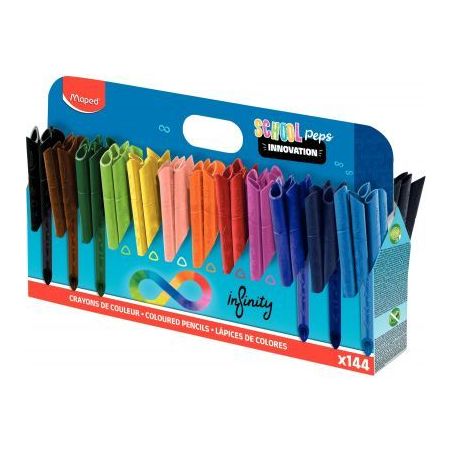 Achetez Classpack de 144 crayons de couleur Infinity 861606 MAPED pas cher sur Ma Rentrée Scolaire