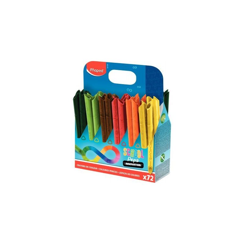 Achetez Classpack de 72 crayons de couleur School'peps Infinity 861605 MAPED pas cher sur Ma Rentré.. Achetez Classpack de 72 crayons de couleur School'peps Infinity 861605 MAPED pas cher sur Ma Rentré..