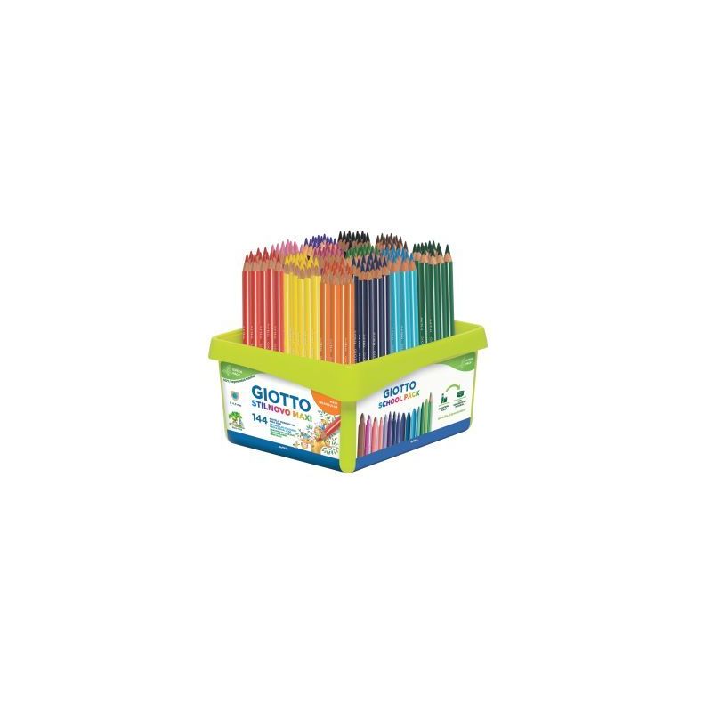 Achetez Schoolpack de 144 crayons de couleur Stinovo Maxi F226400 GIOTTO pas cher sur Ma Rentrée Sc.. Achetez Schoolpack de 144 crayons de couleur Stinovo Maxi F226400 GIOTTO pas cher sur Ma Rentrée Sc..