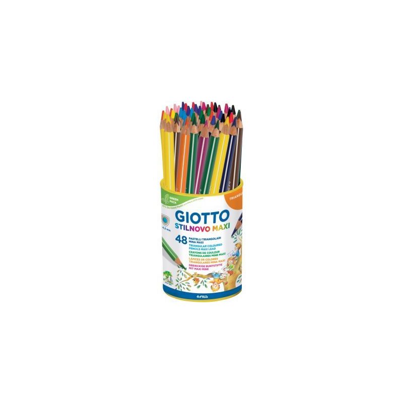 Achetez Pot de 48 crayons de couleur Stinovo Maxi F226300 GIOTTO pas cher sur Ma Rentrée Scolaire