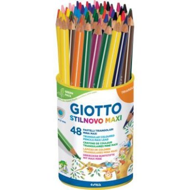 Achetez Pot de 48 crayons de couleur Stinovo Maxi F226300 GIOTTO pas cher sur Ma Rentrée Scolaire