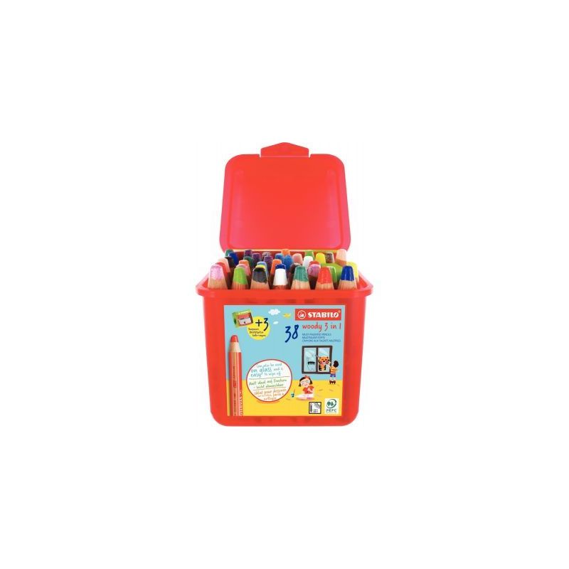 Achetez Classpack de 38 crayons de couleur Woody + 3 taille-crayons F54456 STABILO pas cher sur Ma R.. Achetez Classpack de 38 crayons de couleur Woody + 3 taille-crayons F54456 STABILO pas cher sur Ma R..