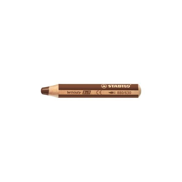 Crayon de couleur Woody marron 880/630 STABILO