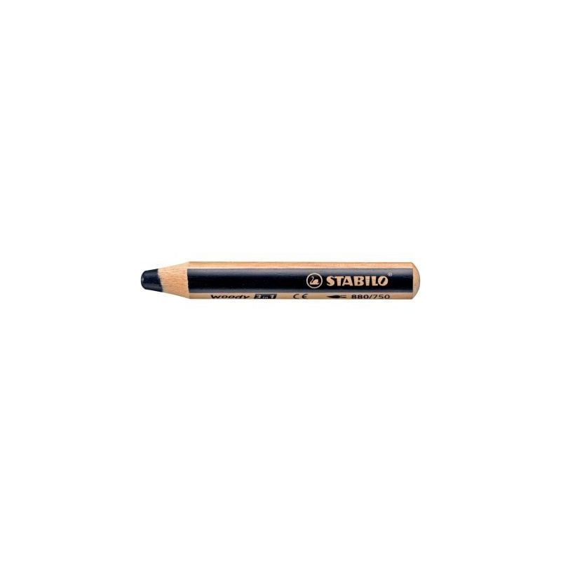 Achetez Crayon de couleur Woody noir F880/750 STABILO pas cher sur Ma Rentrée Scolaire