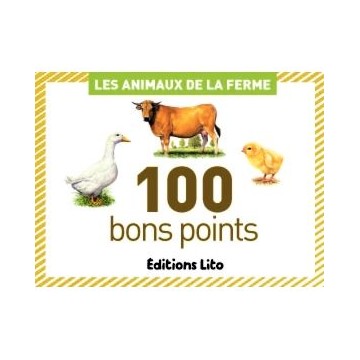 Boite de 100 images Les animaux de la ferme 01922 EDITIONS LITO