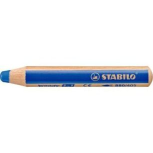 Crayon de couleur Woody bleu foncé F880/405 STABILO Crayon de couleur Woody bleu foncé F880/405 STABILO