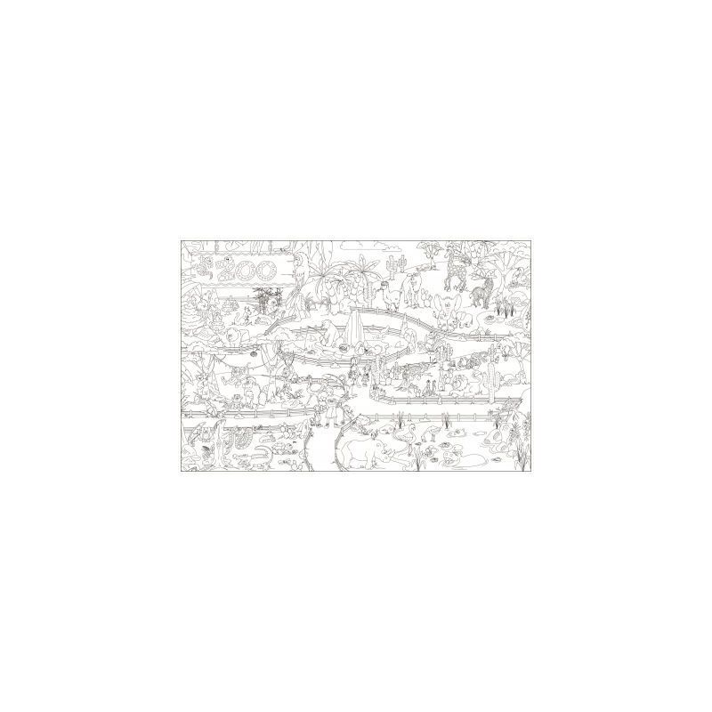 Achetez Coloriage géant thème le zoo PAPCOLORGZOO pas cher sur Ma Rentrée Scolaire Achetez Coloriage géant thème le zoo PAPCOLORGZOO pas cher sur Ma Rentrée Scolaire