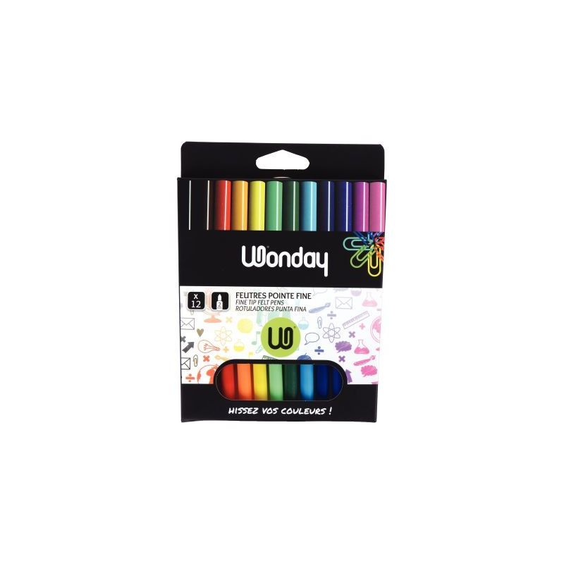 Achetez Pochette de 12 feutres de coloriage couleurs assorties pointe fine FCG110092 JPC pas cher su.. Achetez Pochette de 12 feutres de coloriage couleurs assorties pointe fine FCG110092 JPC pas cher su..