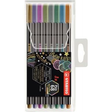 Achetez Pochette de 8 feutres Pen68 métal 6808/8-11 STABILO pas cher sur Ma Rentrée Scolaire