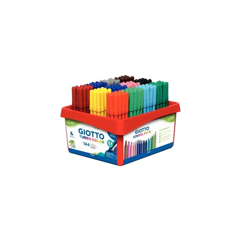 Achetez Classpack de 144 feutres Turbo Color pointe moyenne assortis F525900 GIOTTO pas cher sur Ma.. Achetez Classpack de 144 feutres Turbo Color pointe moyenne assortis F525900 GIOTTO pas cher sur Ma..