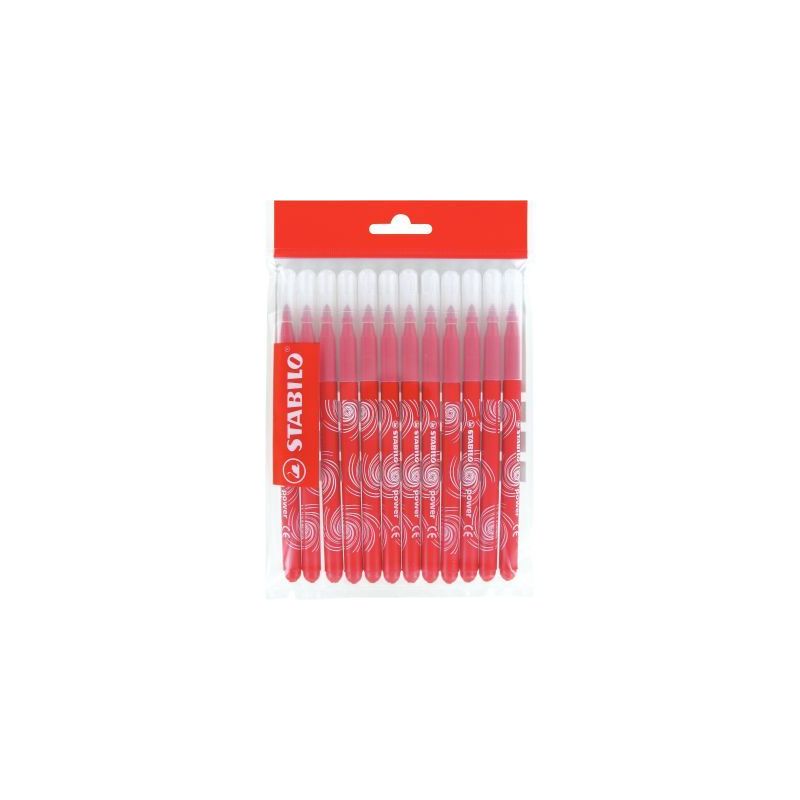 Achetez Recharge pour schoolpack de 12 feutres Power pointe moyenne rouge BE15/278-28048 STABILO pas.. Achetez Recharge pour schoolpack de 12 feutres Power pointe moyenne rouge BE15/278-28048 STABILO pas..