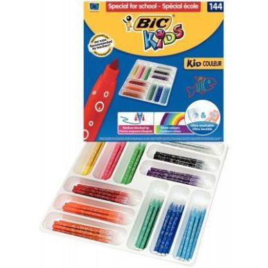 Achetez Classpack 144 feutres Kid couleurs assortis 887837 BIC pas cher sur Ma Rentrée Scolaire