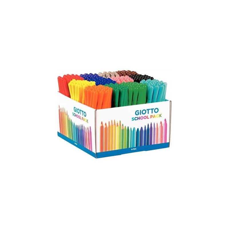 Achetez Maxi classapack de 288 feutres Turbo Color dont 40 gratuits F525000 GIOTTO pas cher sur Ma R..