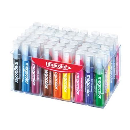 Achetez Classpack de 50 marqueurs Mégacolor assortis 10950SW050MB pas cher sur Ma Rentrée Scolaire