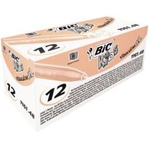 Achetez Boîte de 12 feutres Visacolor 1161 chair 8289904 VISACOLOR BIC pas cher sur Ma Rentrée Sco..