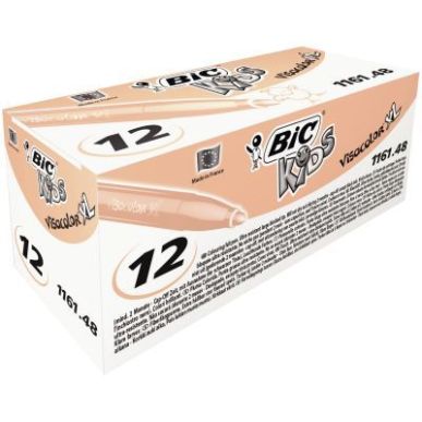 Achetez Boîte de 12 feutres Visacolor 1161 chair 8289904 VISACOLOR BIC pas cher sur Ma Rentrée Sco..