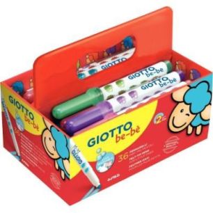 Boite de 36 feutres Maxi Bébé F461200 GIOTTO BEB GIOTTO Boite de 36 feutres Maxi Bébé F461200 GIOTTO BEB GIOTTO