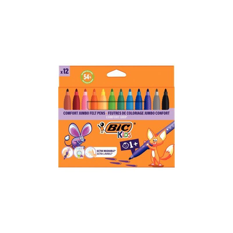 Achetez Lot de 12 pochettes de 12 feutres confort dont 2 gratuits 523589 BIC pas cher sur Ma Rentré.. Achetez Lot de 12 pochettes de 12 feutres confort dont 2 gratuits 523589 BIC pas cher sur Ma Rentré..