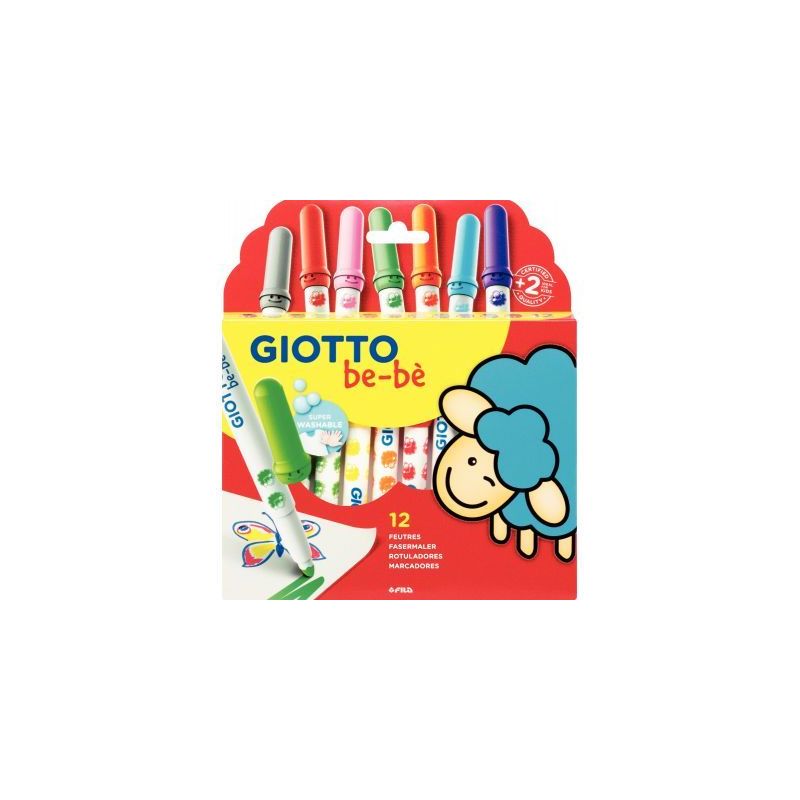 Achetez Pochette de 12 feutres Maxi Bébé F46990000 GIOTTO pas cher sur Ma Rentrée Scolaire
