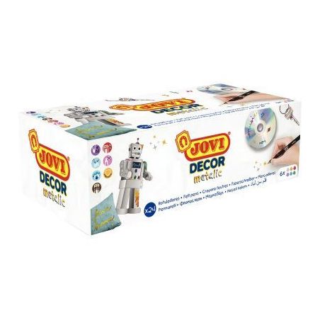 Achetez Classpack 24 marqueurs Jovidécor métal 1624M JOVI pas cher sur Ma Rentrée Scolaire