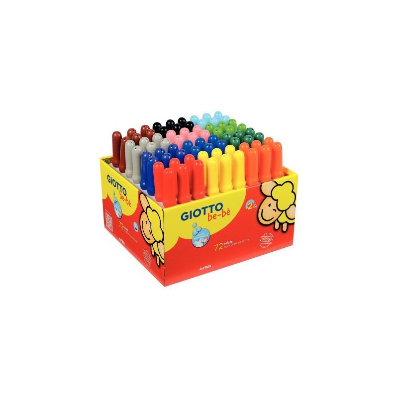Achetez Maxi classpack de 72 feutres Bébé dont 6 gratuits F525300 GIOTTO BEB GIOTTO pas cher sur M.. Achetez Maxi classpack de 72 feutres Bébé dont 6 gratuits F525300 GIOTTO BEB GIOTTO pas cher sur M..