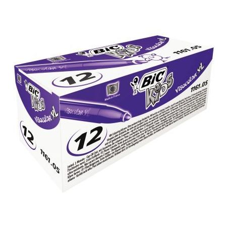 Achetez Boîte de 12 feutres Visacolor 1161 violet 8289814 VISACOLOR BIC pas cher sur Ma Rentrée Sc..