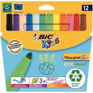 Achetez Lot de 12 pochettes de 12 Visacolor XL 893210 VISACOLOR BIC pas cher sur Ma Rentrée Scolair..
