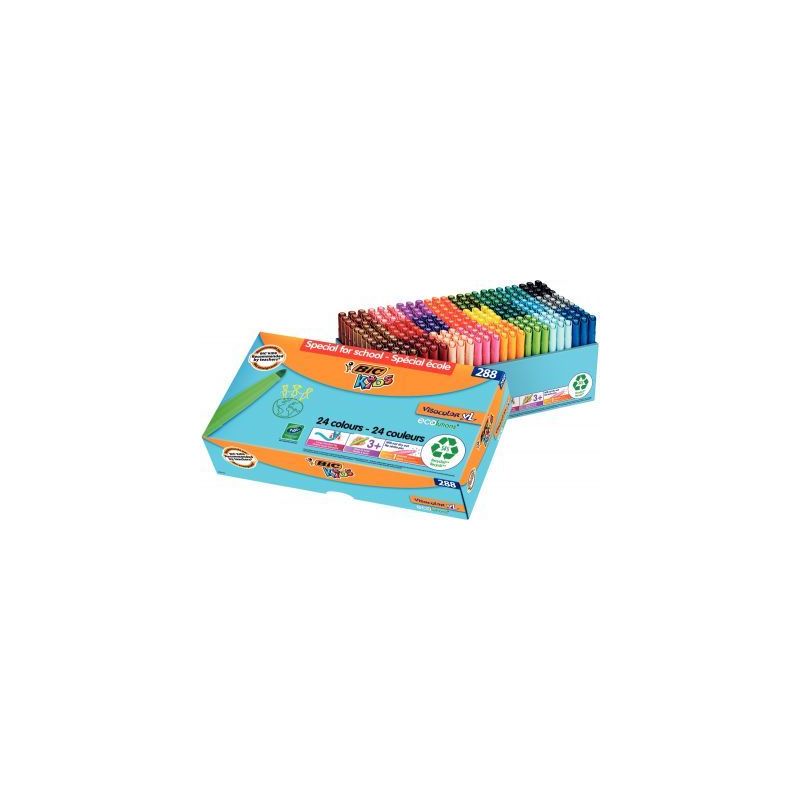 Achetez Classpack 288 feutres Visacolor dont 50 gratuits + abécédaire 9721821 VISACOLOR BIC pas ch.. Achetez Classpack 288 feutres Visacolor dont 50 gratuits + abécédaire 9721821 VISACOLOR BIC pas ch..