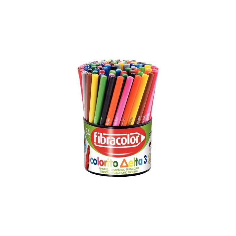 Achetez Pot de 84 feutres triangulaire delta 3 10333SW084BA pas cher sur Ma Rentrée Scolaire
