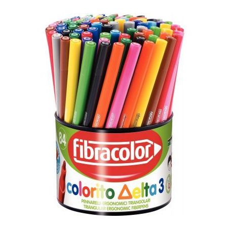 Achetez Pot de 84 feutres triangulaire delta 3 10333SW084BA pas cher sur Ma Rentrée Scolaire