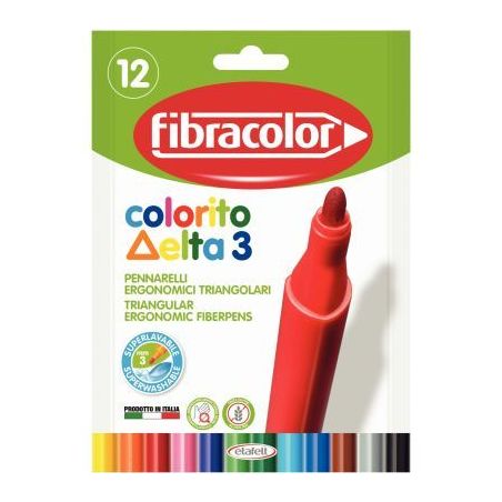 Achetez Pochette 12 feutres triangulaire delta 3 10333SW012SE pas cher sur Ma Rentrée Scolaire