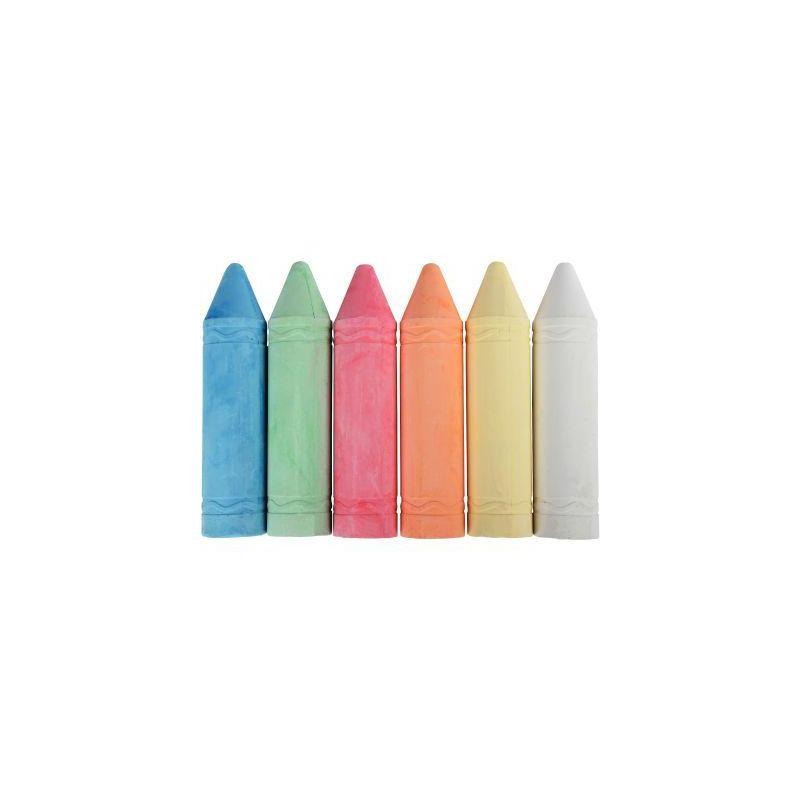 Achetez Set de 6 craies trottoir jumbo 1849 pas cher sur Ma Rentrée Scolaire Achetez Set de 6 craies trottoir jumbo 1849 pas cher sur Ma Rentrée Scolaire